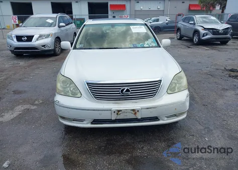 2004 Lexus Ls 430 z USA, uszkodzony, nr VIN JTHBN36F240127960